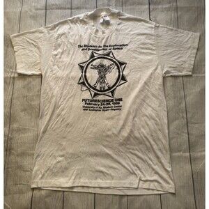 Vintage University Kentucky T Shirt 1989 Space Exploration Development Size XL